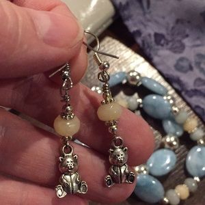 🧸 Adorable Teddy Bear Earrings